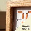 B-Mechanical Push-Pull Flip Clock